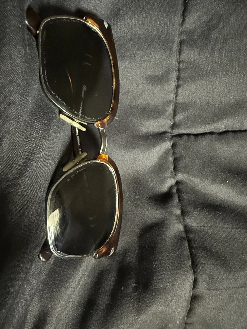 Persol Tortoiseshell Brown Sunglasses with Dark Lenses